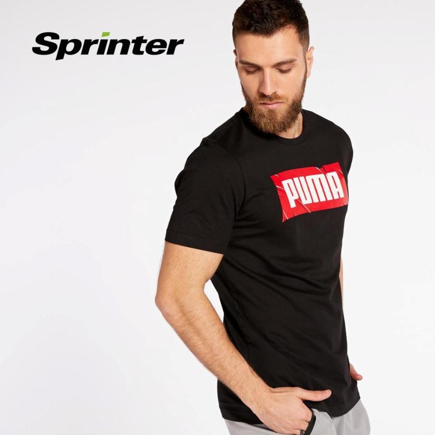 camiseta puma hombre sprinter