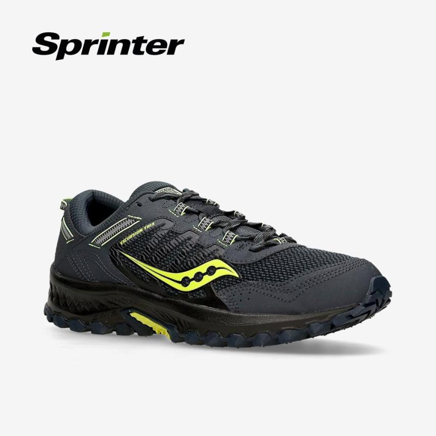 saucony trail hombre gris