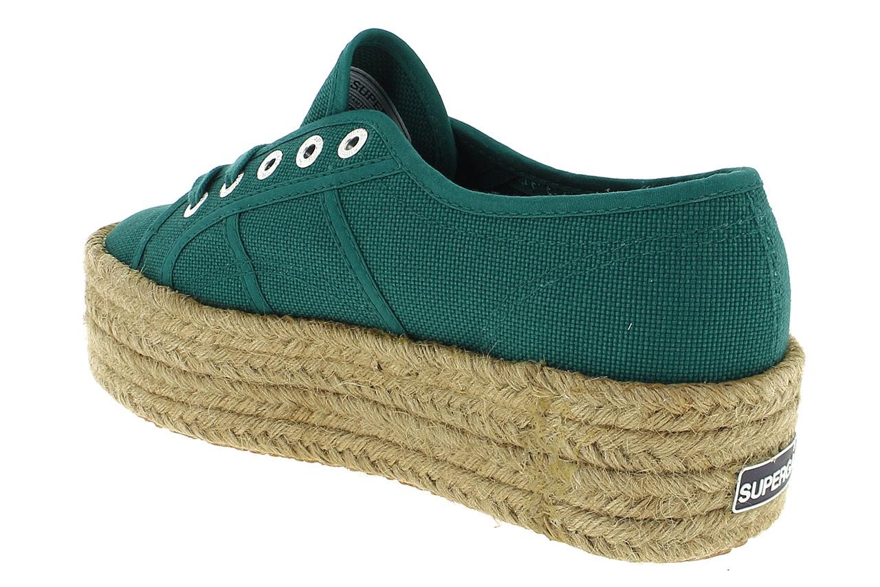 superga verde botella