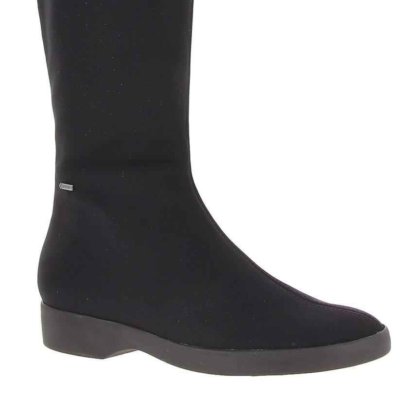 Bota plana para mujer Lycra#100 Negro Hogl