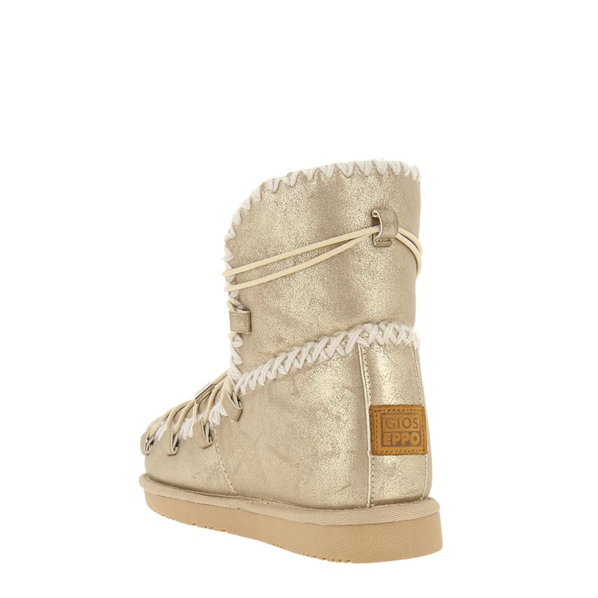 Bota australiana para mujer Suede#oro Gioseppo
