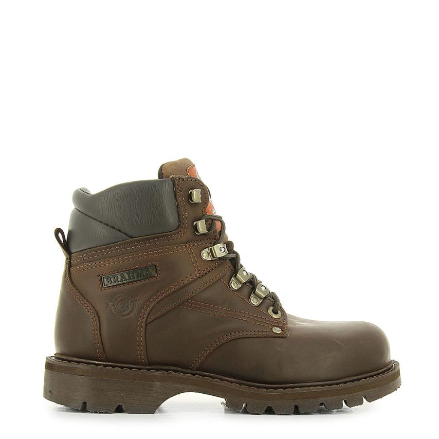 Bota Outdoor para Hombre Nobuck Engrasado + Textil#marron Brahma